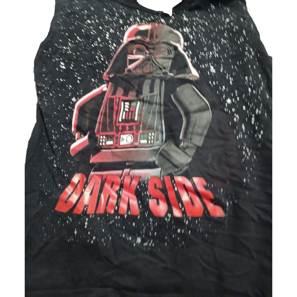 Star Wars Boy's Lego Red and Black Long Sleeve Shirt small 5-6 Dark Sides